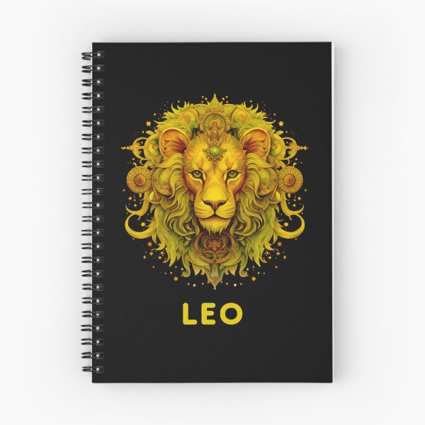 Item preview,  Leo Zodiac-- Horescope/SunSign Theme on  with black bg designed and sold by CosmicNook1.