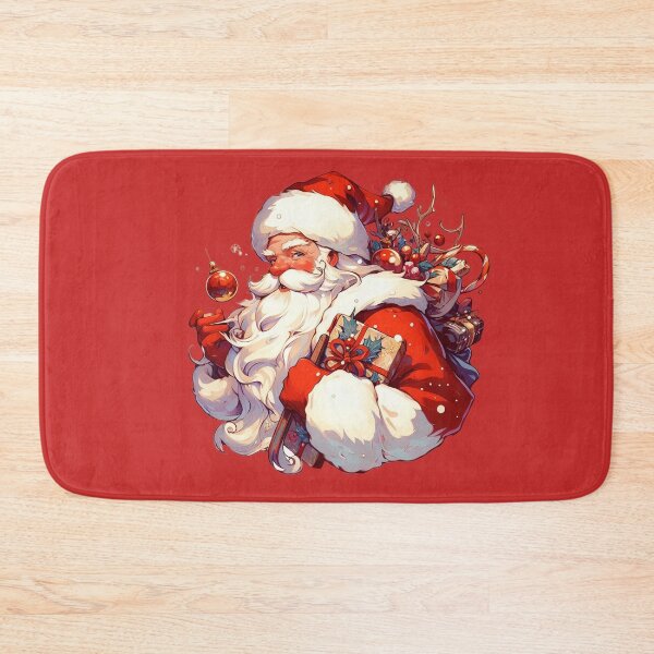 Item preview, Santa Claus Smiling Playful Santa Claus for Christmas, Digital Illustration | Merry Christmas! designed and sold by FestivePalette.