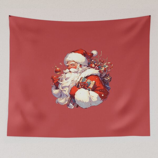 Item preview, Santa Claus Smiling Playful Santa Claus for Christmas, Digital Illustration | Merry Christmas! designed and sold by FestivePalette.