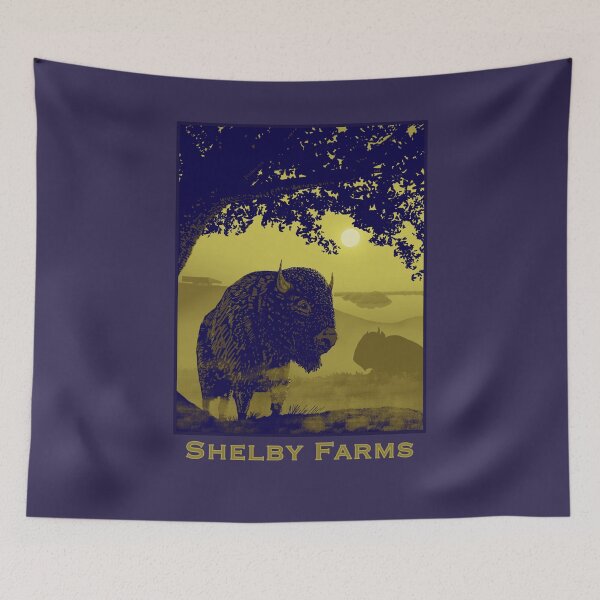 Item preview, Shelby Farms Memphis Tennessee by BNVDO, Memphis gift idea designed and sold by MoscaMosca.