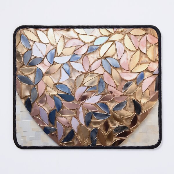 Item preview, metallic heart abstract design print designed and sold by dcrc.