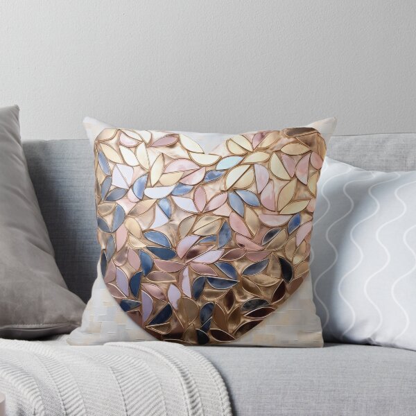 Item preview, metallic heart abstract design print designed and sold by dcrc.