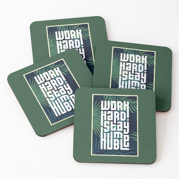 Item preview, Work Hard Stay Humble - Quote designed and sold by Navuniverse.