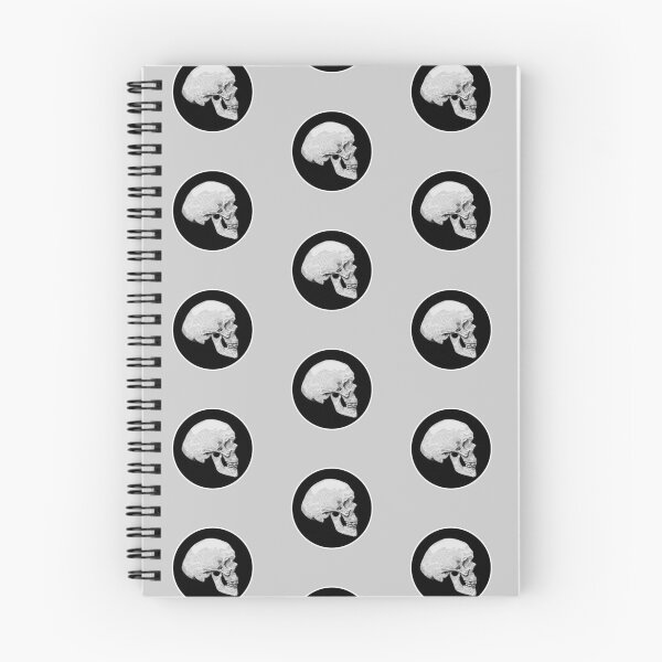 Item preview, Skull, Black and White designed and sold by MaxToonArt.
