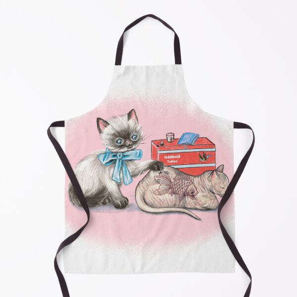 Item preview, The Cat Tattooer designed and sold by OddballStudio.