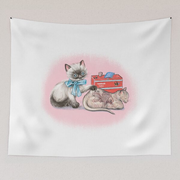 Item preview, The Cat Tattooer  designed and sold by OddballStudio.