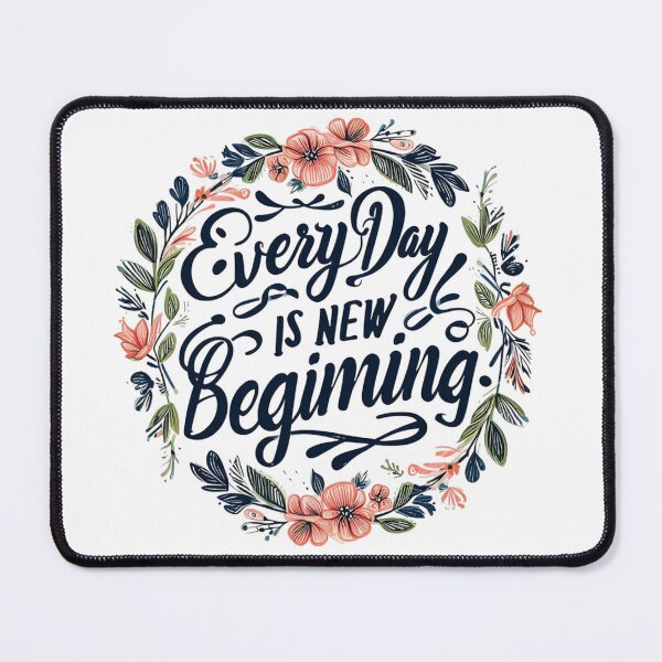 Item preview, Every day is a new beginning. designed and sold by MGBLSTORE.