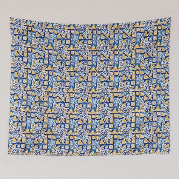 Item preview, Irregular Portuguese Tiles designed and sold by iArt Shop.