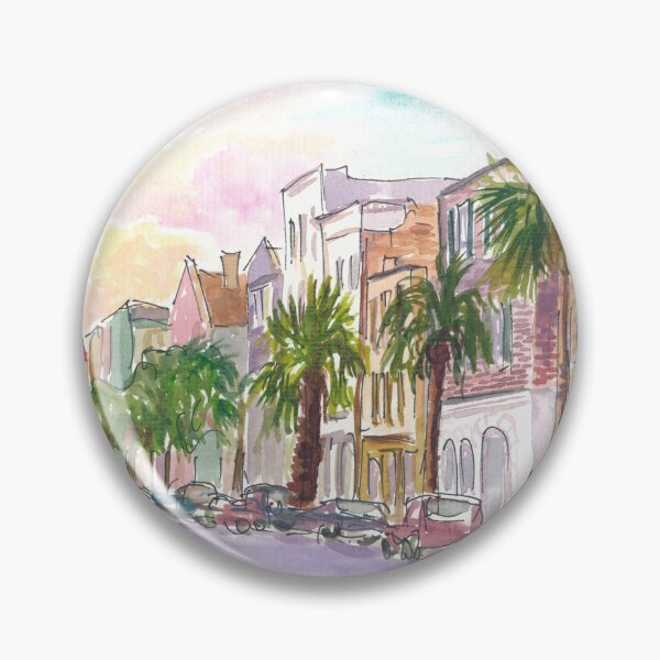 Item preview, Early Morning Vibes in Broad Street Charleston South Carolina  designed and sold by artshop77.