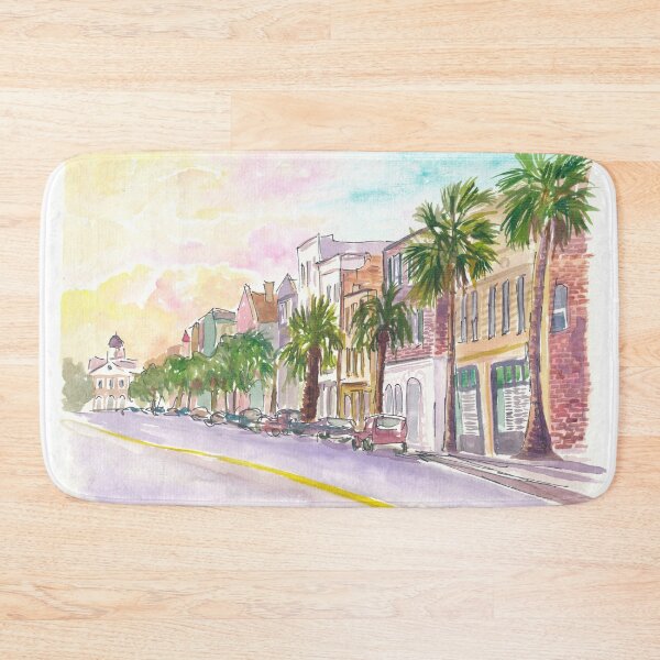 Item preview, Early Morning Vibes in Broad Street Charleston South Carolina  designed and sold by artshop77.