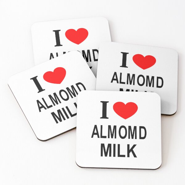 Artikelvorschau, ICH ❤️ MANDELMILCH, ICH LIEBE MANDELMILCH, ICH HERZLICH MANDELMILCH entworfen und verkauft von usernamenaijan.