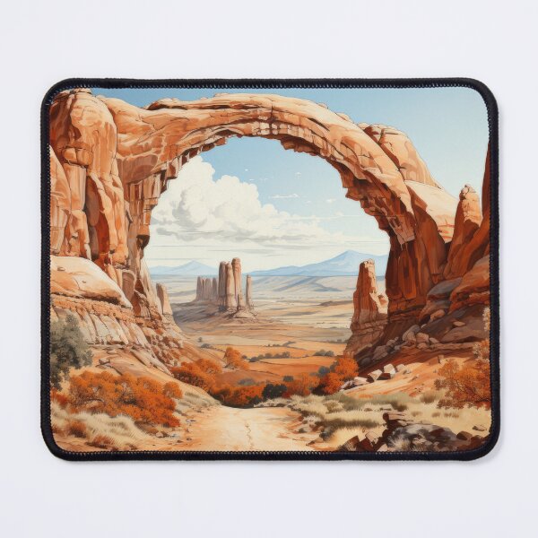 Item preview, Mountains, Utah Nature watercolor, vintage, grunge style designed and sold by KaurisDigital.