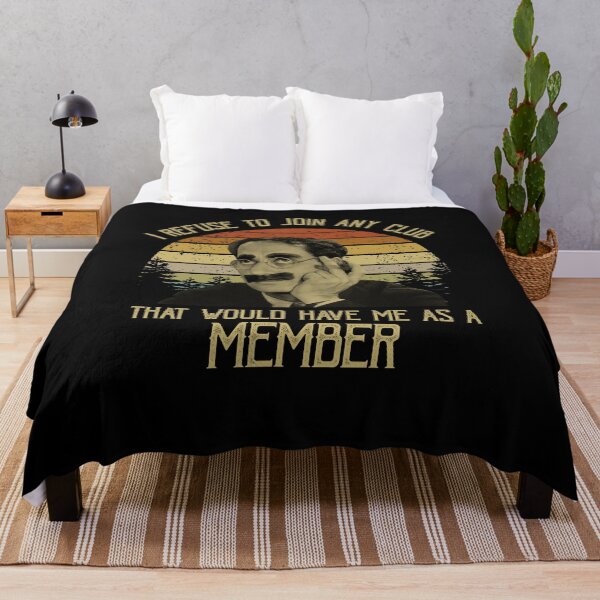 Item preview, I Refuse To Join Any Club That Would Have Me As A Member Vintage designed and sold by hortenciaing.