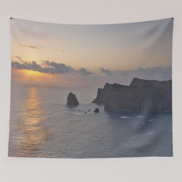 Item preview, Sunrise at Ponta de São Lourenço on Madeira designed and sold by NancyKHajjar.