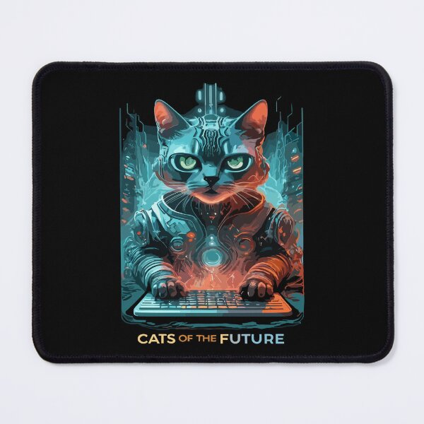 Item preview, Cats of the Future Cyber Meow-netic Evolution designed and sold by DrawHandArt.