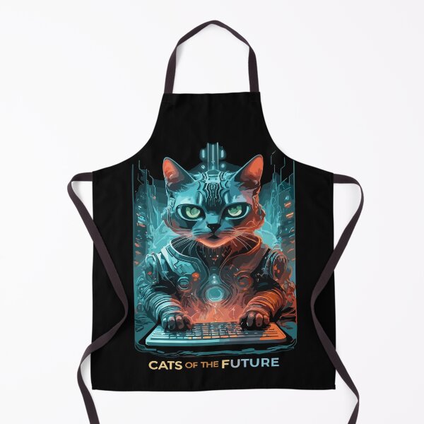 Item preview, Cats of the Future Cyber Meow-netic Evolution designed and sold by DrawHandArt.