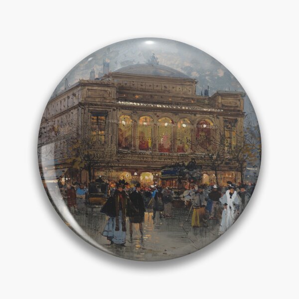 Item preview, Théâtre du Châtelet, Paris (20th century) - Eugène Galien Laloue designed and sold by SALON DES ARTS.