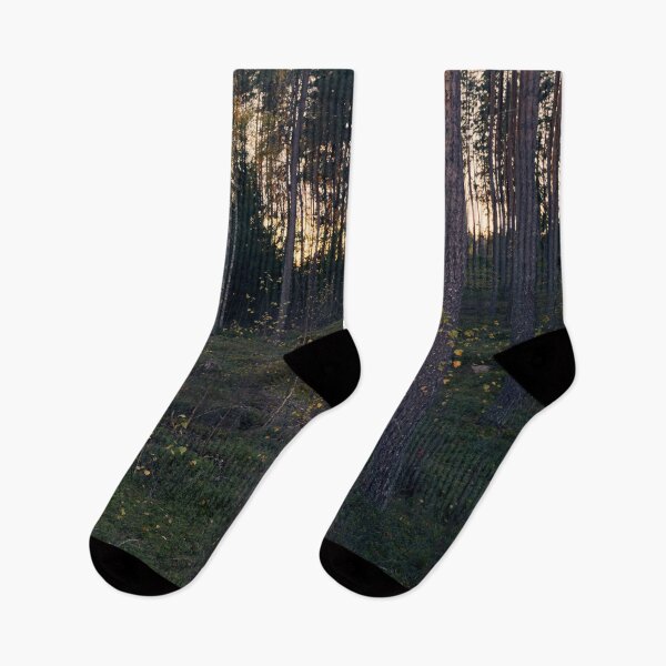 Item preview, When the sun goes down behind the pines designed and sold by Jouko Lehto Photography.