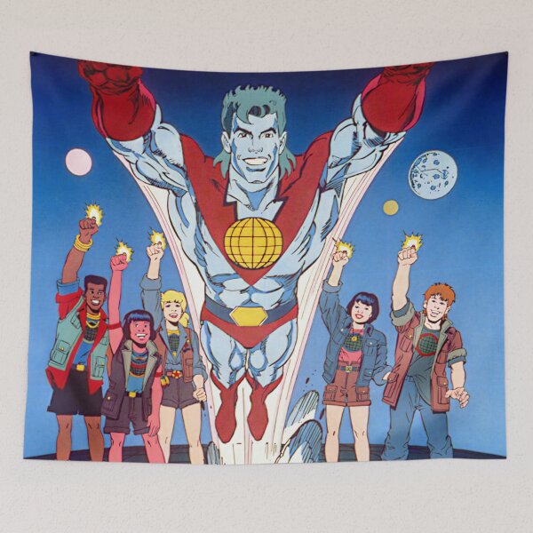 Item preview, Captain Planet, He's A Hero designed and sold by scohoe.
