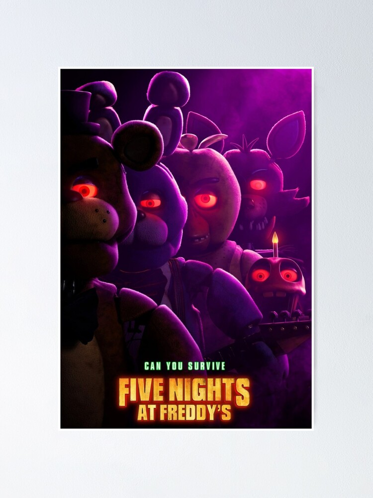 FNAF MOVIE POSTER OMG in 2023  Fnaf movie, Fnaf photos, Fnaf