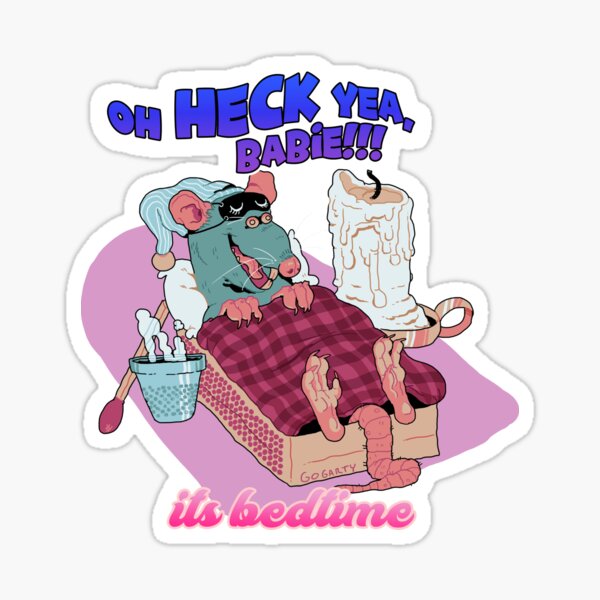 Item preview, BEDTIME RAT designed and sold by GraceGogarty.