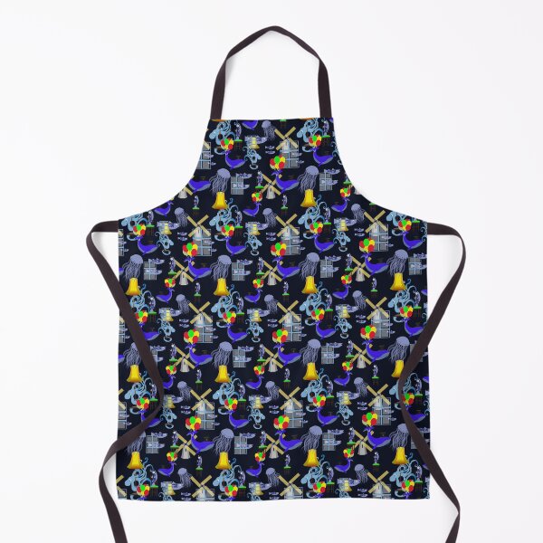 Item preview, Whales and Windmills, a fun surrealist design designed and sold by krisevansart.