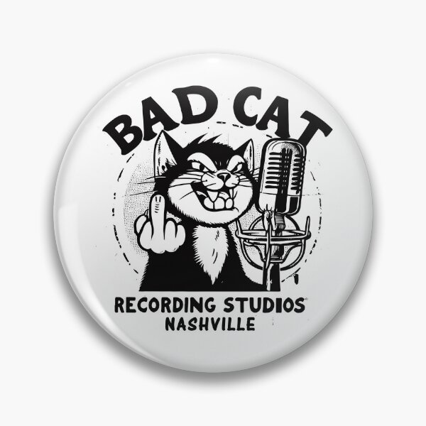 Item preview, retro record company bad cat design nashville designed and sold by shirtsMC.