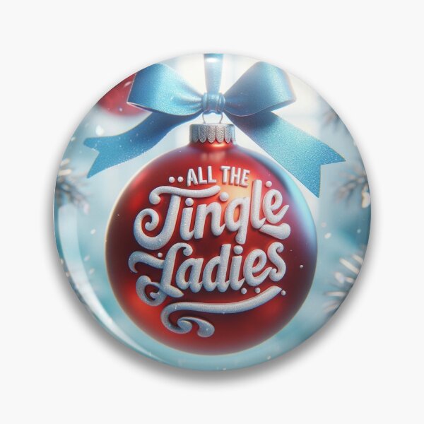 Item preview, All the Jingle Ladies Christmas Baubel  designed and sold by HarlemHustle.