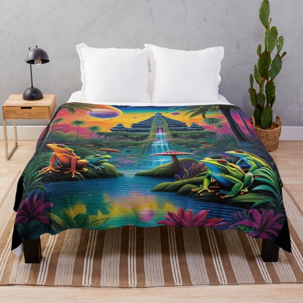 Item preview, Trippy Alien Worlds – Jungle Rave 144 designed and sold by Benito Del Ray.