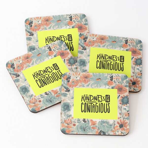 Item preview, Kindness is contagious. designed and sold by MGBLSTORE.