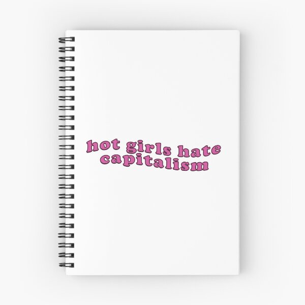 Item preview, Hot Girls Hate Capitalism -  designed and sold by PurpleLoveStore.