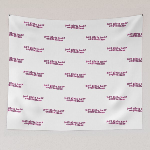 Item preview, Hot Girls Hate Capitalism -  designed and sold by PurpleLoveStore.
