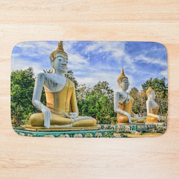 Item preview, Three Jungle Buddhas Thailand designed and sold by AJEvans.