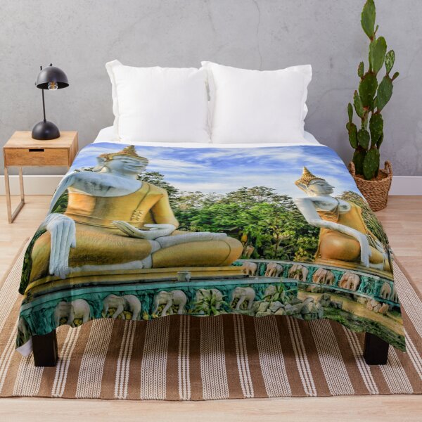Item preview, Three Jungle Buddhas Thailand designed and sold by AJEvans.