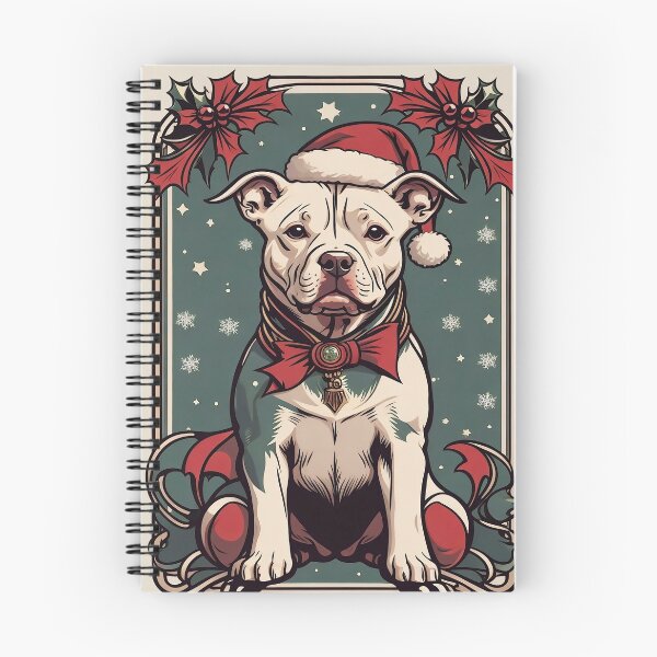 Item preview, Christmas pitbull designed and sold by m-y-A-I-A-R-T-.