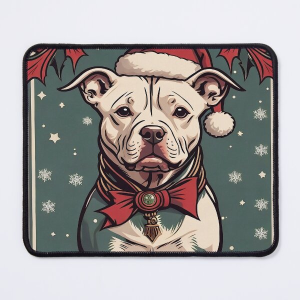 Item preview, Christmas pitbull designed and sold by m-y-A-I-A-R-T-.