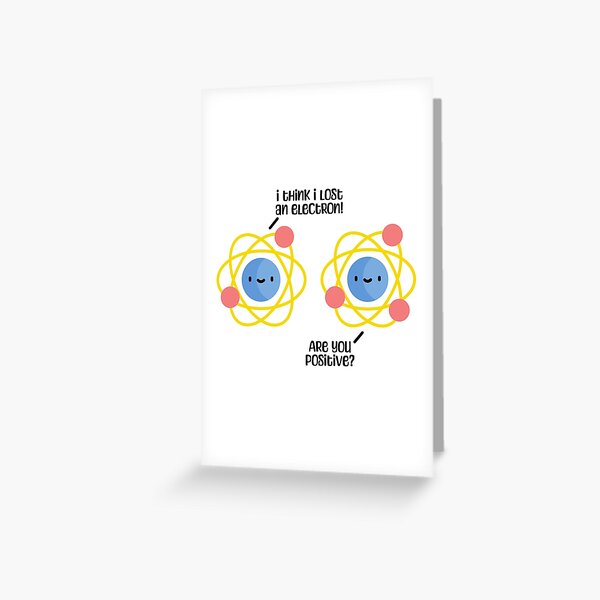 Artikel-Vorschau von Niedlicher Atom-Witz-Cartoon! Wissenschaftliches Wortspiel, designt und verkauft von PMCreative.