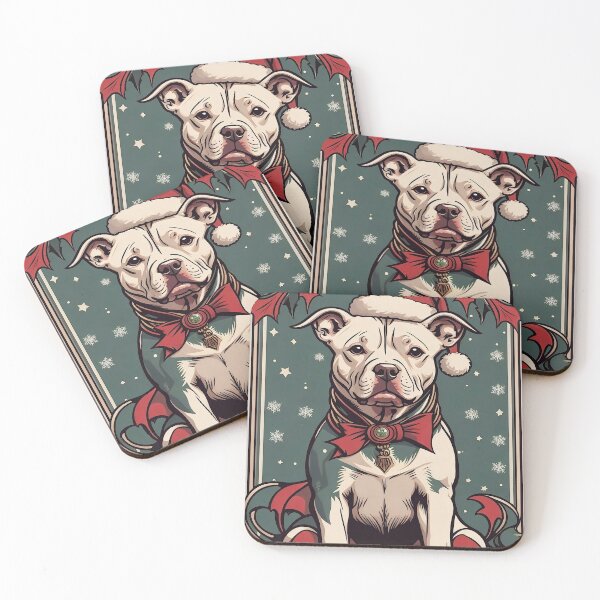 Item preview, Christmas pitbull designed and sold by M-Y-A-R-T-.