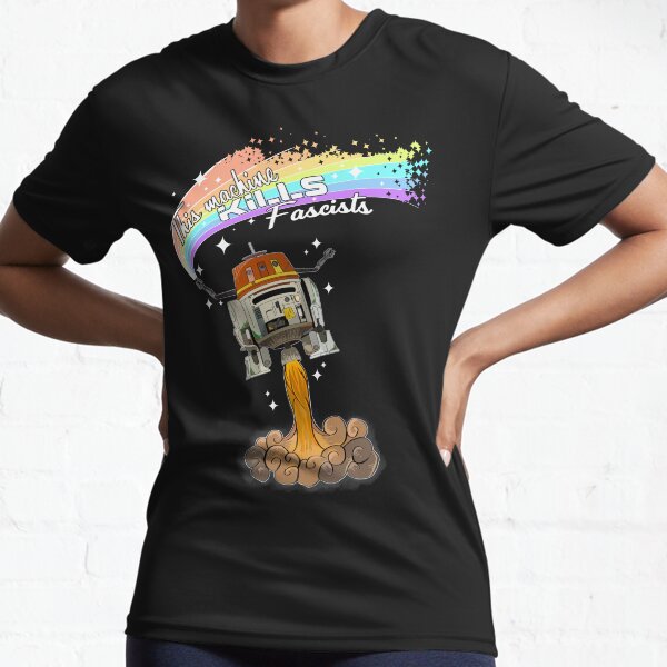 Item preview, This droid kills fascists-  Star Wars rebels chopper designed and sold by GeekandArtsy.