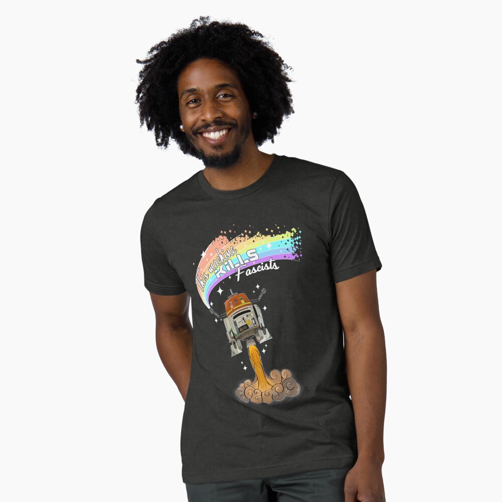 Vista previa del artículo con la obra «Camiseta de tejido mixto», diseñado y vendido por GeekandArtsy.