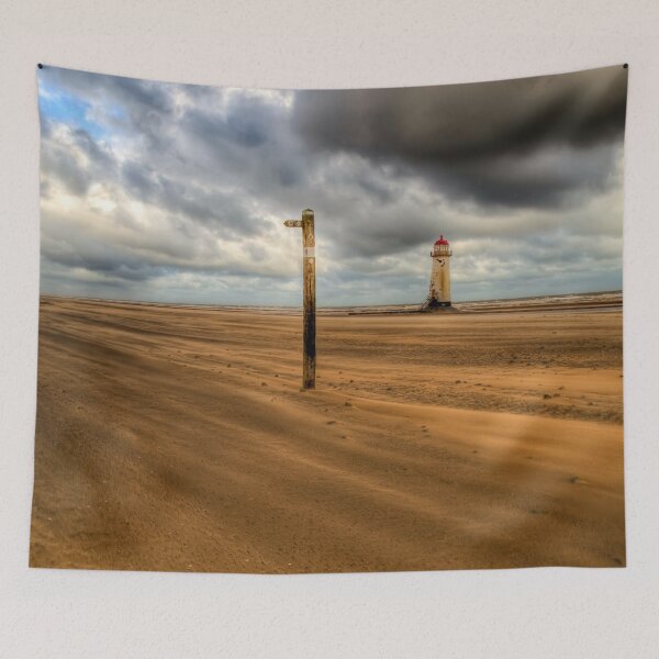 Item preview, Talacre Lighthouse Point of Ayre Wales designed and sold by AJEvans.