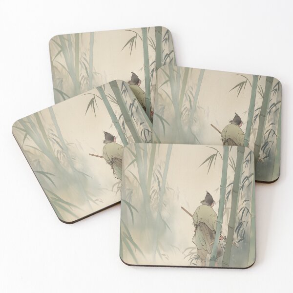 Item preview, Bamboo Forest Vintage Japanese art designed and sold by LynZorHome.
