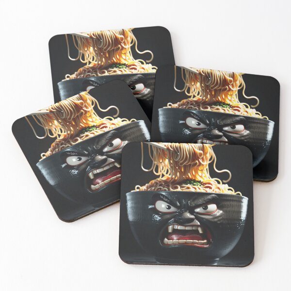 Item preview, Angry Food Series - Angry Ramen Soup - Funny Angry Food  designed and sold by Butler in the Home.