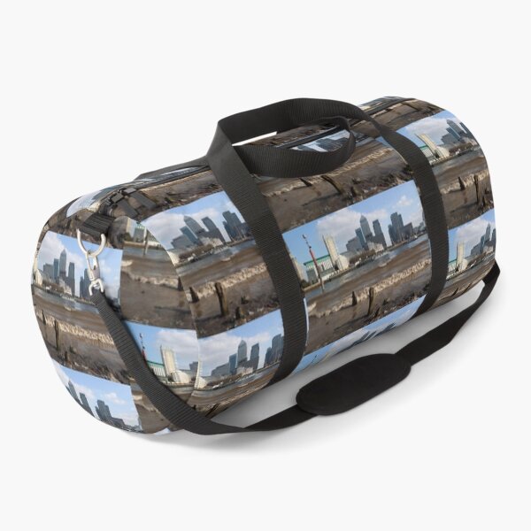 Item preview, Canary Wharf from the Thames beach at Rotherhithe designed and sold by JohnGaffen.