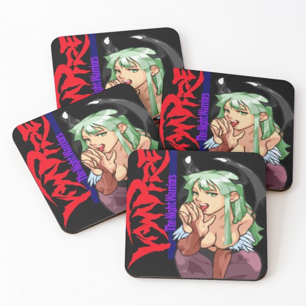 Item preview, Darkstalkers Morrigan T-Shirt - Ver.4 - Side Vampire Text designed and sold by XtremeShop.