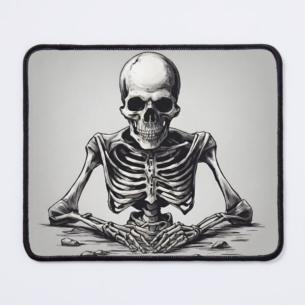 Item preview, skeleton drawing looking forward designed and sold by Stiix.