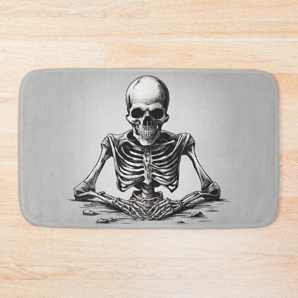 Item preview, skeleton drawing looking forward designed and sold by Stiix.