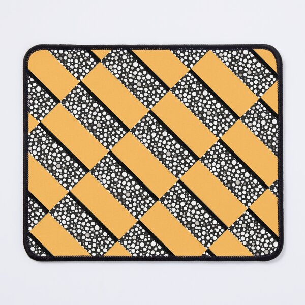 Item preview, Raindrops I Yellow Half Brick Left designed and sold by CushyNest.