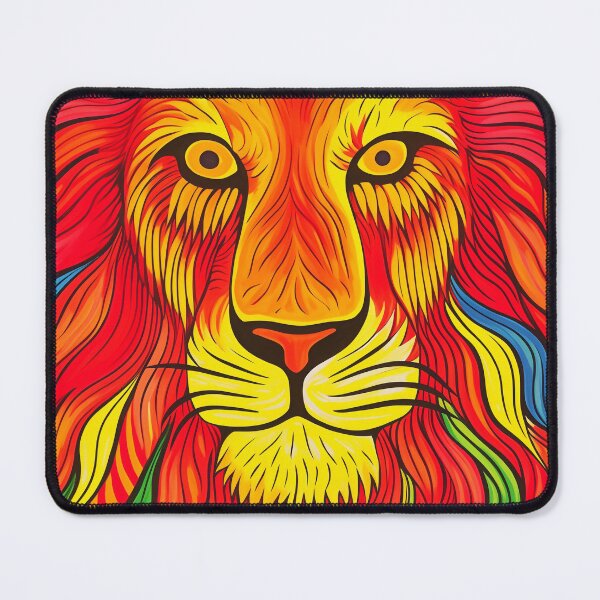 Item preview, Vibrant Mane Lion designed and sold by EnchantArtCo.