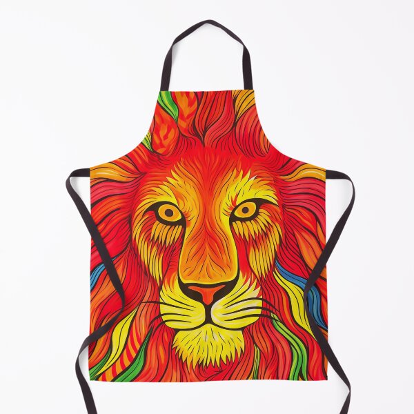 Item preview, Vibrant Mane Lion designed and sold by EnchantArtCo.